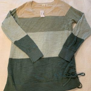 NWT Maurice’s Asymmetrical Side-Cinch Sweater